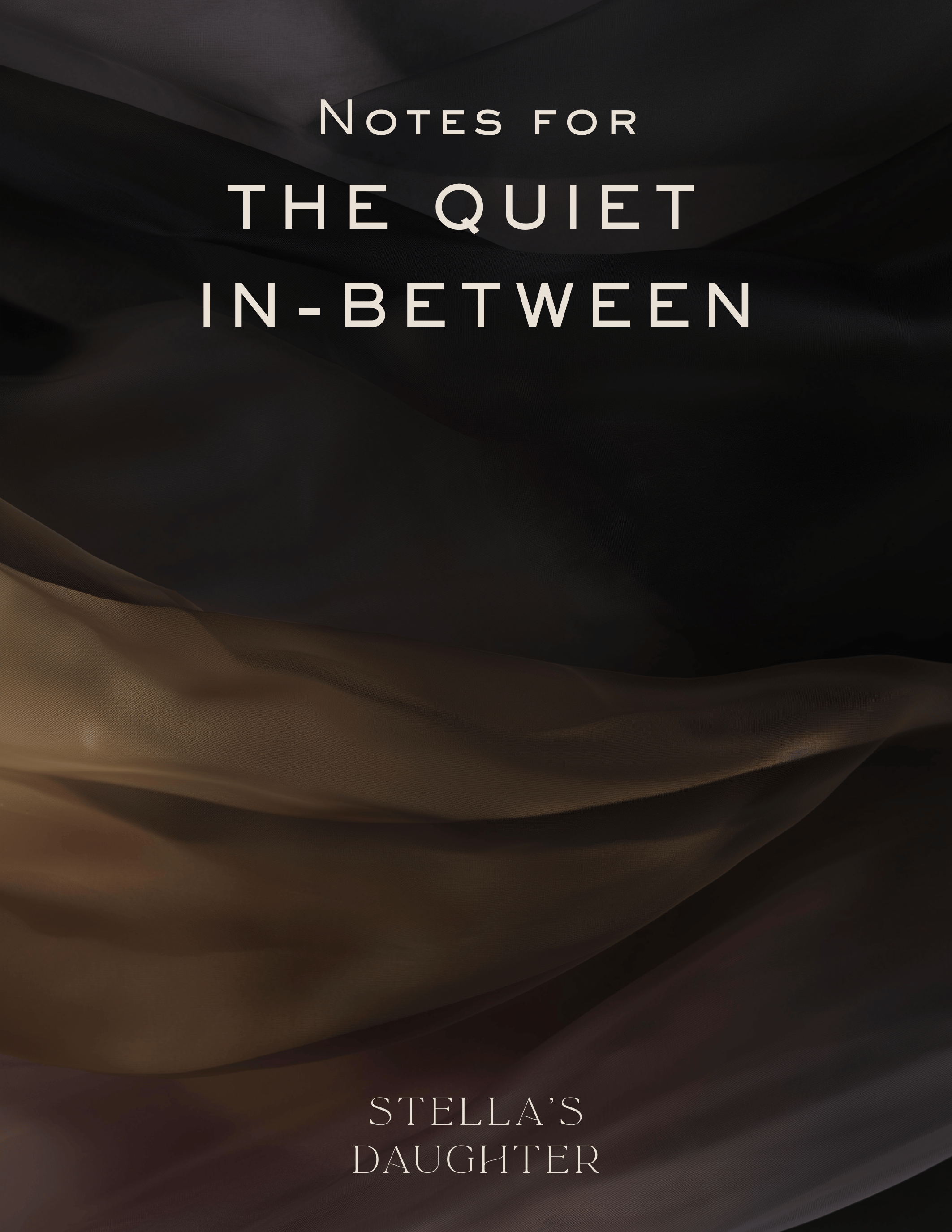 Notes for the Quiet In-Between